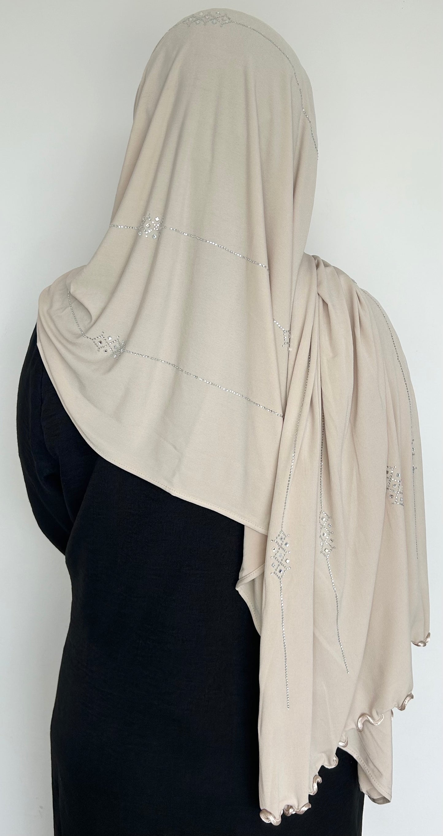 Jersey Premium Frisé avec Strass