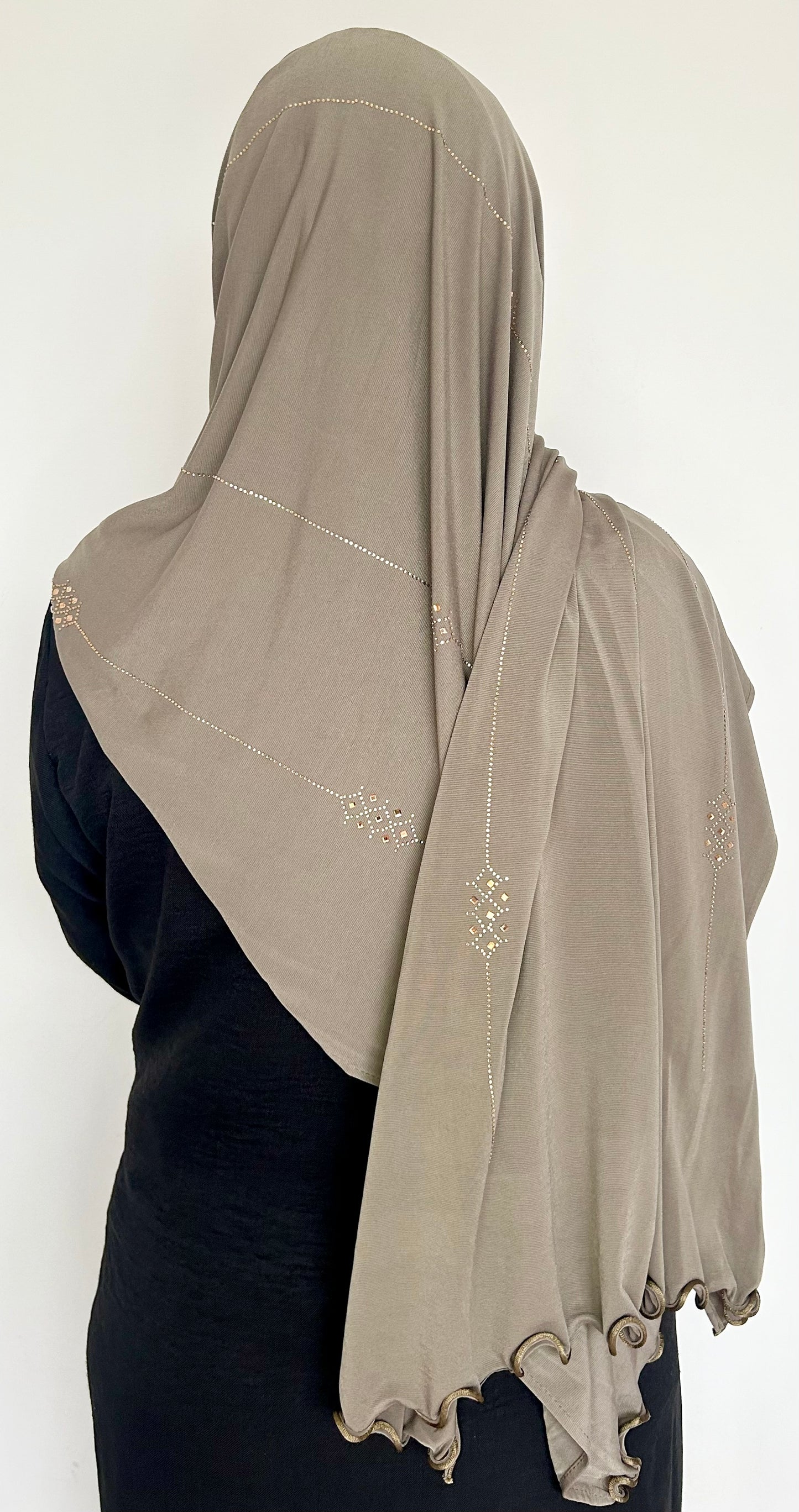 Jersey Premium Frisé avec Strass