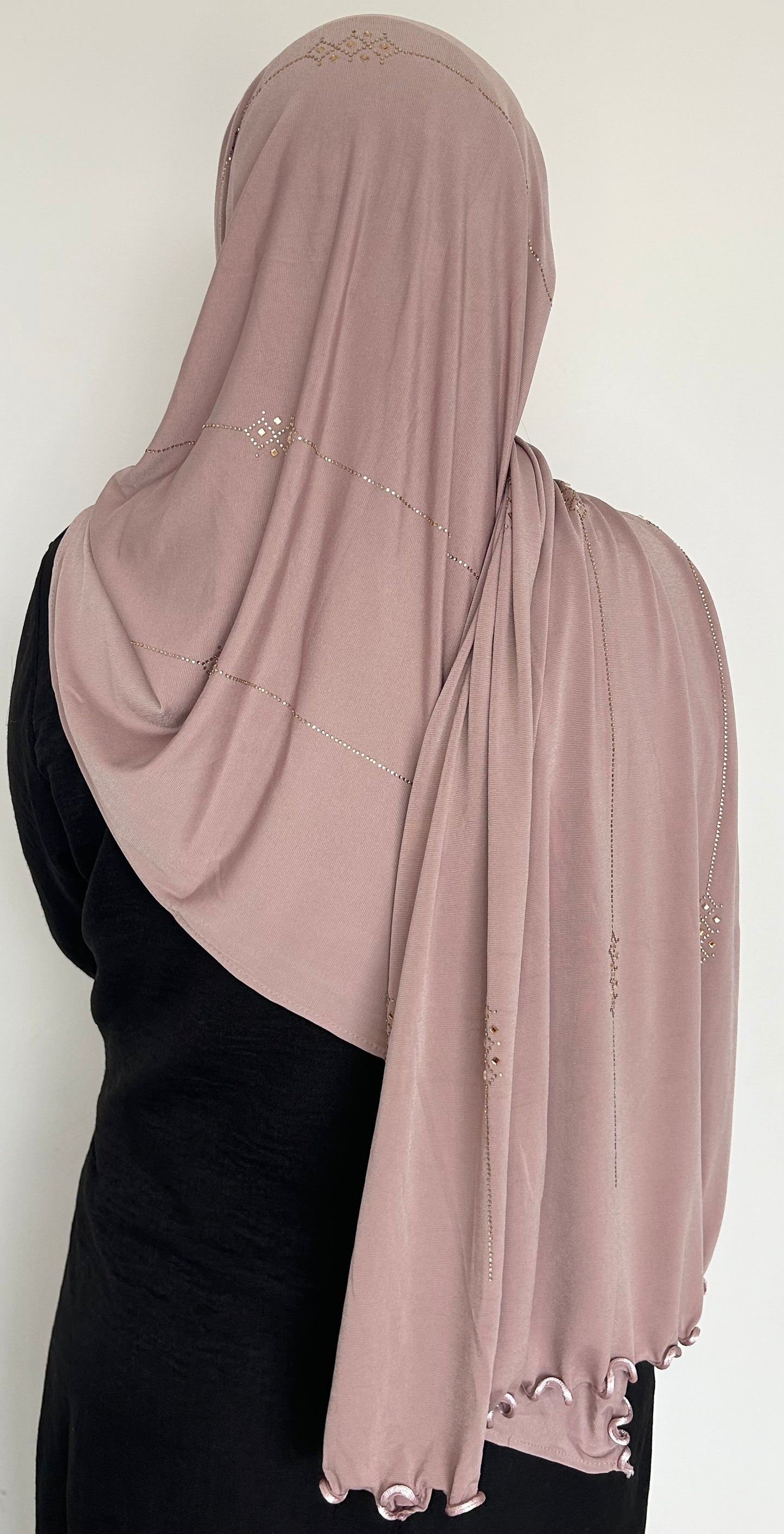 Jersey Premium Frisé avec Strass